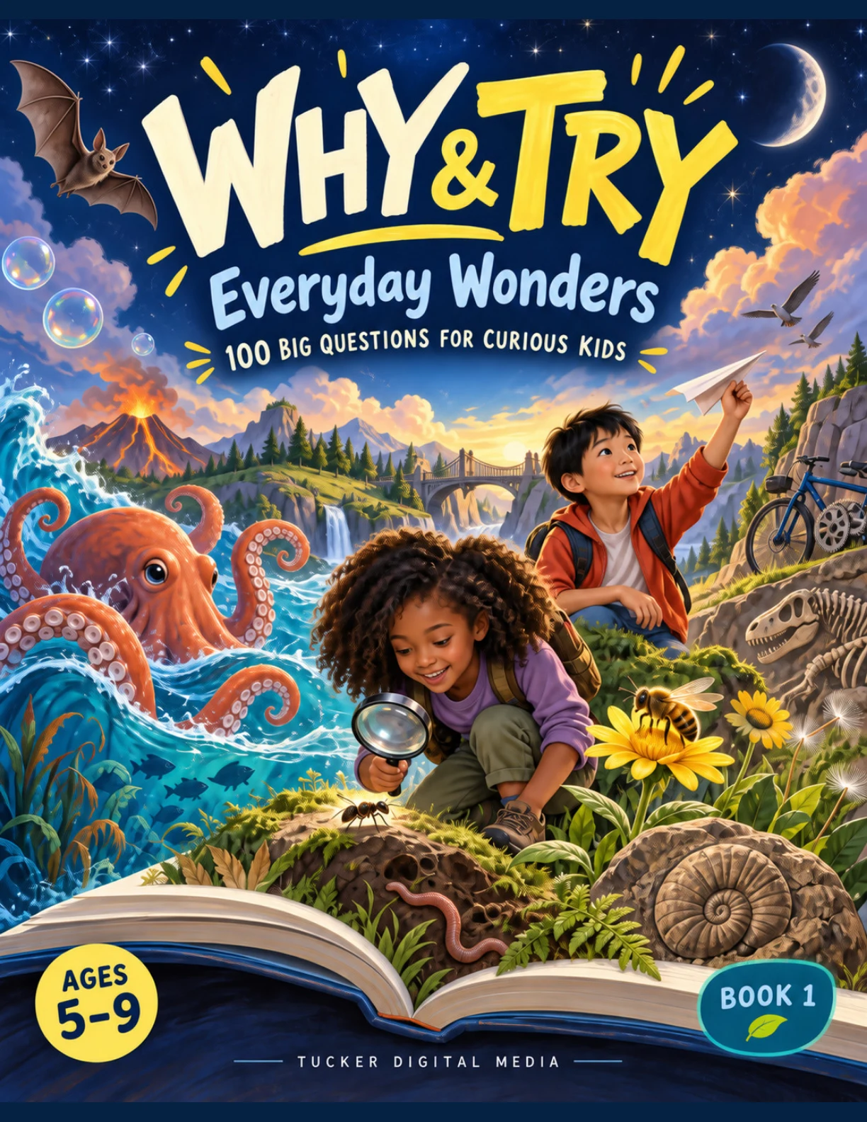 Why & Try: Everyday Wonders illustrated book cover